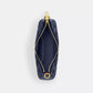 Coach Teri Shoulder Bag in Signature Denim, CAF82, with Vachetta Leather Trim