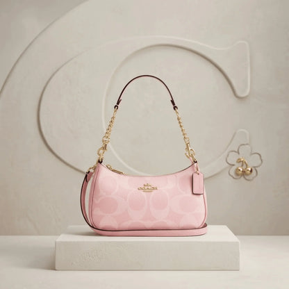 Coach Teri Shoulder Bag CAL51 in Signature Canvas