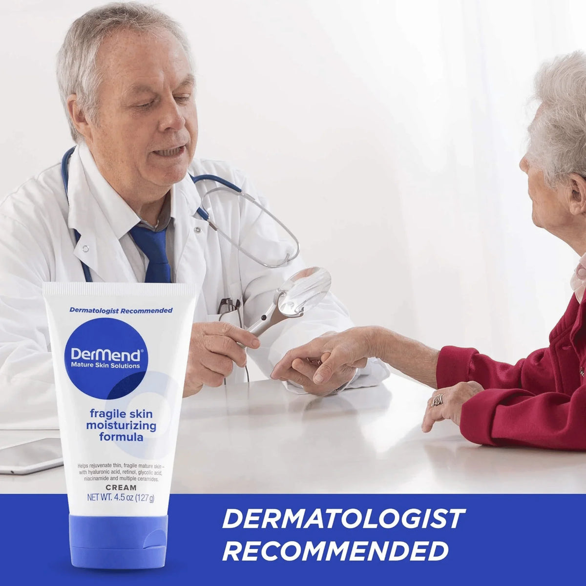 DerMend Fragile Skin Moisturizing Formula Cream, 4.5 oz