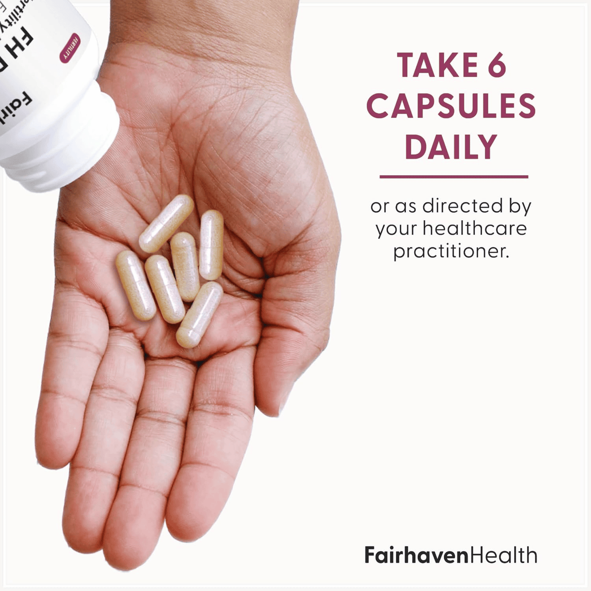 FH PRO for Women Fertility Multivitamin | 180 Capsules