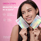 InoPro Teeth Whitening Strips, Peroxide-Free Green Whitening